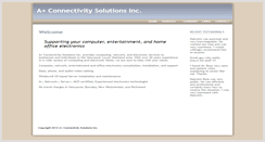 Desktop Screenshot of aplusconnectivity.com